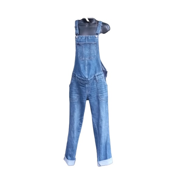 Denim Maternity Overalls in Color Suki - Picture 13 of 16